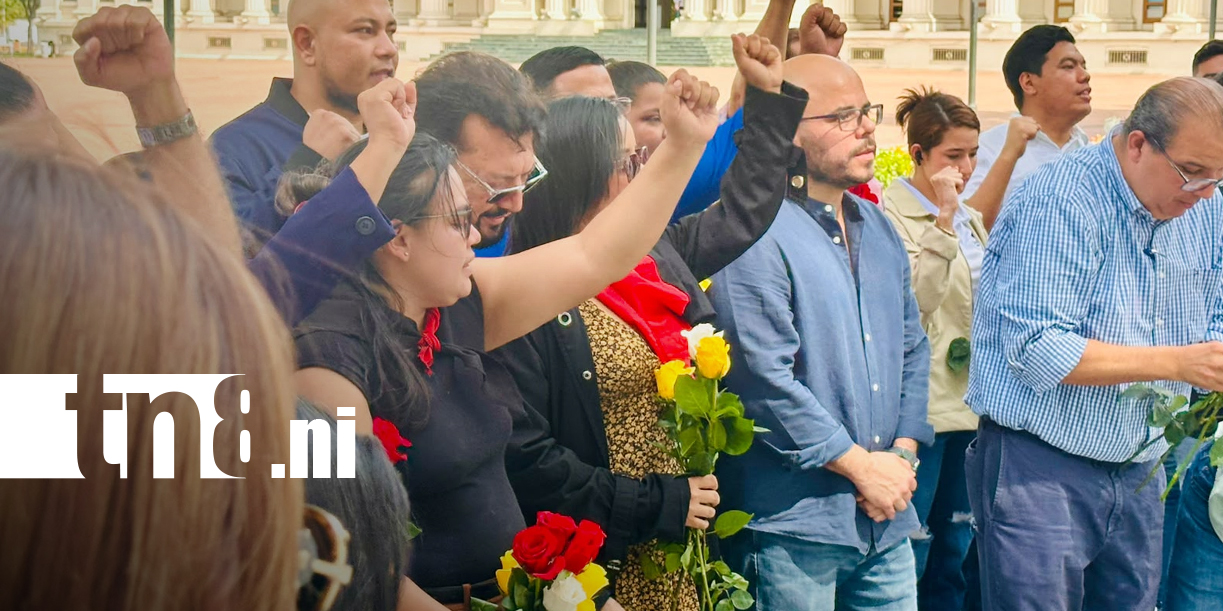 Foto: Entre flores y recuerdos, Nicaragua rinde homenaje a Tomás Borge Martínez/Tn8