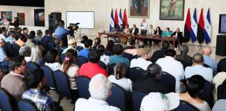 Foto: Gremio artístico y cultural respalda propuesta de reforma constitucional/Cortesía