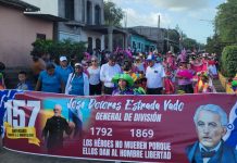 Foto: Nandaime honra al Héroe Nacional General José Dolores Estrada/Cortesía