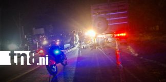 Foto: Motociclista muere tras impactar contra un camión en Siuna/TN8
