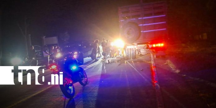 Foto: Motociclista muere tras impactar contra un camión en Siuna/TN8