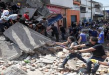 Cali mantiene la búsqueda de sobrevivientes tras el terremoto Foto: Cali mantiene búsqueda de sobrevivientes/Cortesía