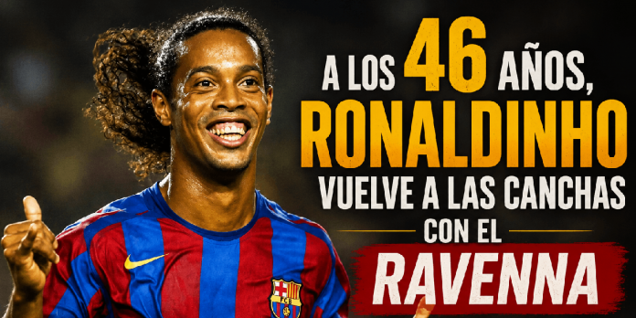Foto: Ronaldinho vuelve a las canchas con el Ravenna /Cortesía Foto: Ronaldinho vuelve a las canchas con el Ravenna /Cortesía