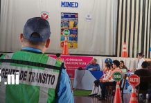 Policía Nacional refuerza educación vial entre estudiantes de Rivas Foto: Policía Nacional refuerza educación vial entre estudiantes de Rivas/TN8