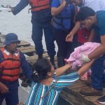 Foto:Operativo de rescate pone a salvo a 43 tripulantes en el Río San Juan/Cortesía