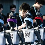 Beijing inaugura la segunda edición de los Juegos Mundiales de Robots Humanoides Foto: Beijing pone a competir a robots humanoides/Cortesía