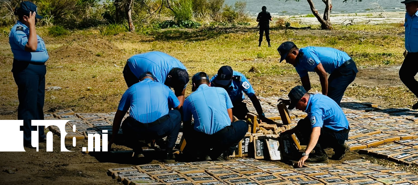 Foto: Incineran 694 kilos de cocaína en San Rafael del Sur/TN8