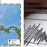 Dos sismos sorprenden a Costa Rica con apenas dos minutos de diferencia Foto: Costa Rica registra dos sismos de 5.4 y 4.8 grados/Cortesía