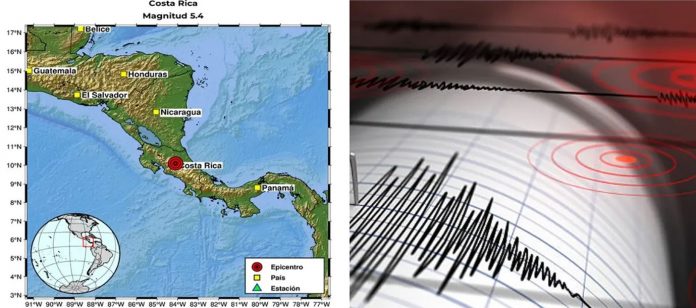 Foto: Costa Rica registra dos sismos de 5.4 y 4.8 grados/Cortesía Foto: Costa Rica registra dos sismos de 5.4 y 4.8 grados/Cortesía