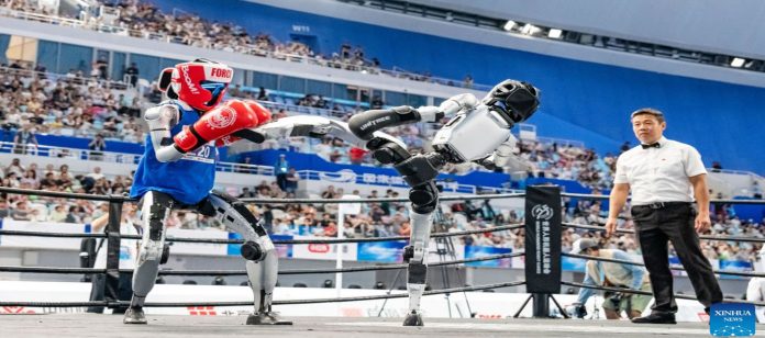 Foto: Robots humanoides compiten en Beijing/Cortesía