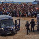 Detienen a 12 migrantes tras ataque contra militares en Ceuta Foto: Tensión en Ceuta: migrantes emboscan a patrulla militar y dejan cuatro heridos/Cortesía