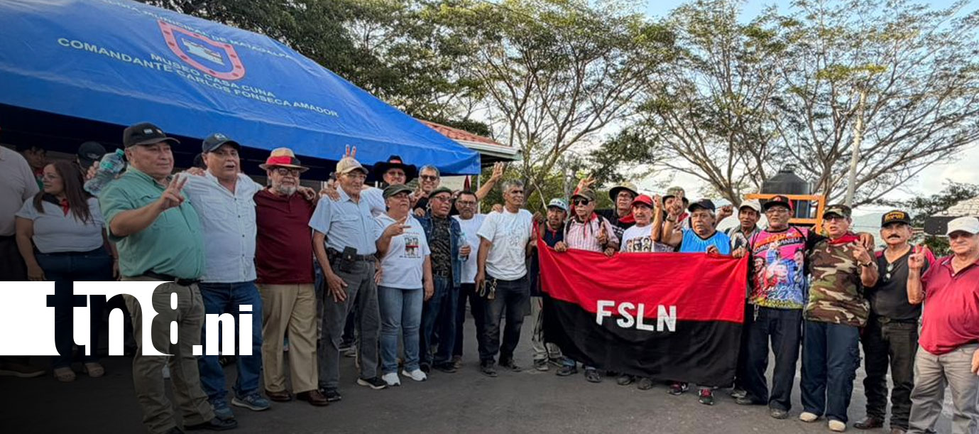 Foto: Matagalpa celebra aniversario de la Insurrección de los Muchachos/TN8
