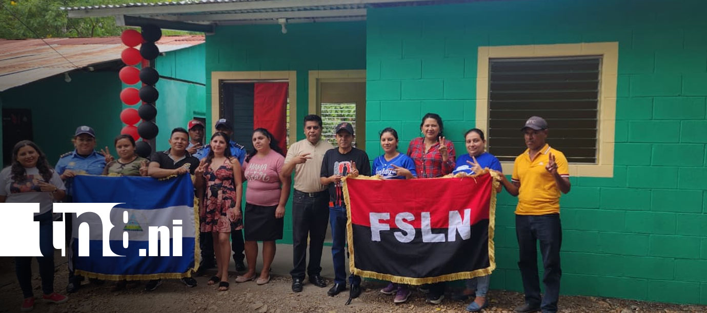 Foto: Familias de San Lucas en Madriz reciben viviendas dignas y seguras/TN8