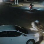 Foto: Vehículo impacta a ciclista en el barrio Carlos Marx de Managua/TN8