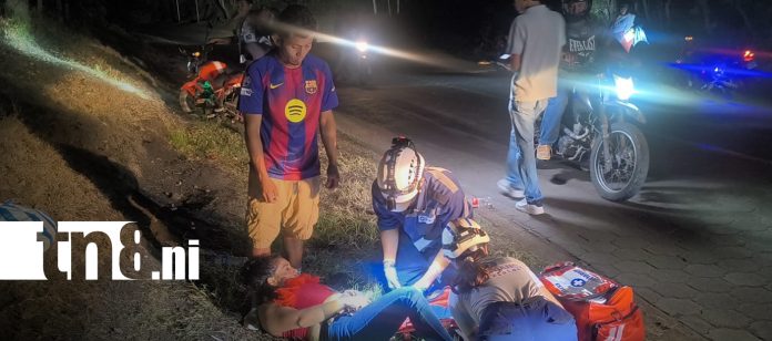 1 Foto: Motociclistas atropellan a joven y presuntamente huyen del lugar en Estelí/TN8