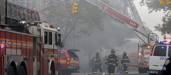 Foto: Explosión e incendio dejan un muerto en Nueva York/Cortesía Foto: Explosión e incendio dejan un muerto en Nueva York/Cortesía