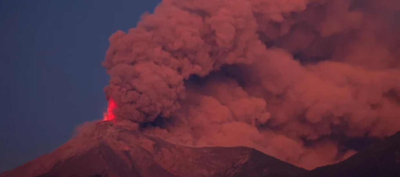 Foto: Volcán de Fuego obliga a Guatemala a declarar alerta roja/Cortesía