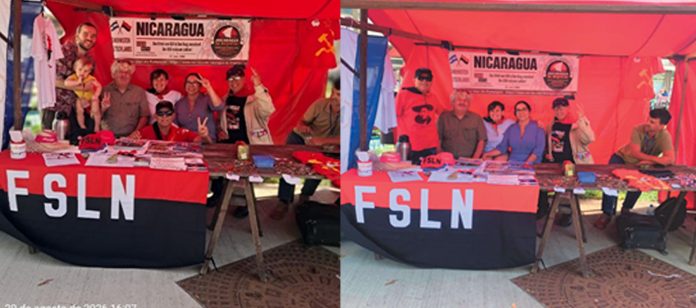 1 Foto: Comité Europeo de Solidaridad impulsa en Alemania la campaña “Nicaragua se respeta” / Cortesía
