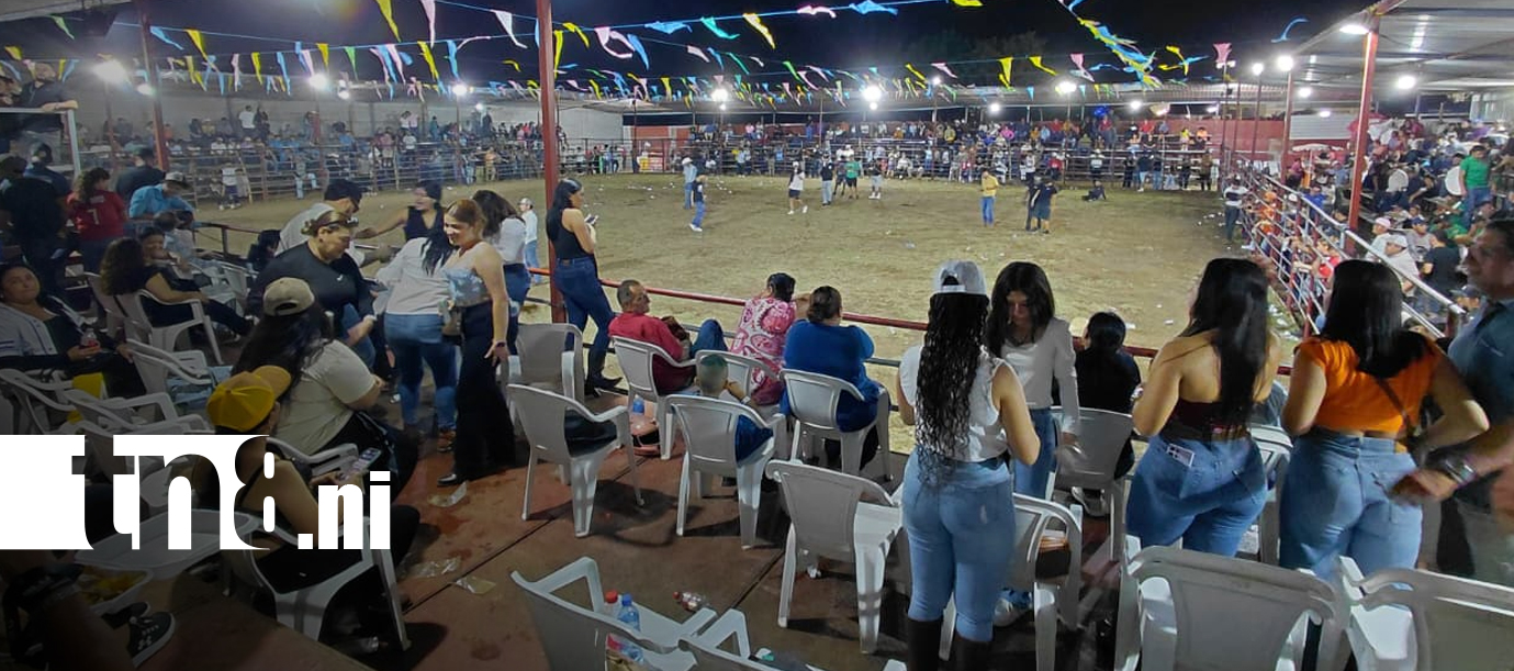 Foto: Las montas de toros llenan de emoción las fiestas tradicionales de Managua/TN8