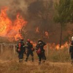 Más de 520 bomberos luchan contra incendios que mantienen en alerta a Grecia Foto: Grecia lucha contra incendios forestales que amenazan zonas cercanas a Atenas/Cortesía