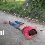 Foto: Motociclista resulta lesionado tras derrapar en carretera de Jalapa/TN8
