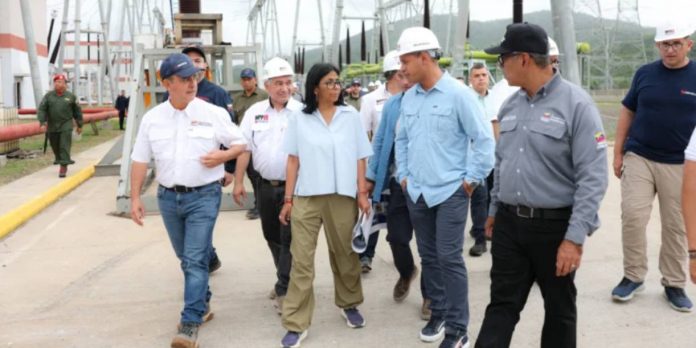 Foto: Delcy Rodríguez supervisa recuperación eléctrica tras sismos/Cortesía Foto: Delcy Rodríguez supervisa recuperación eléctrica tras sismos/Cortesía