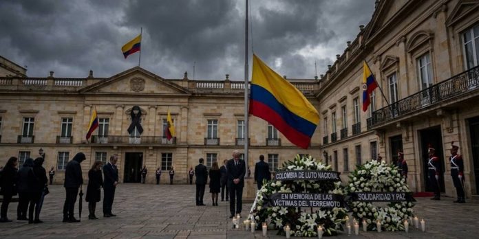 Foto: ¡COLOMBIA DE LUTO! Decretan tres días de duelo tras devastador terremoto/Corrtesía