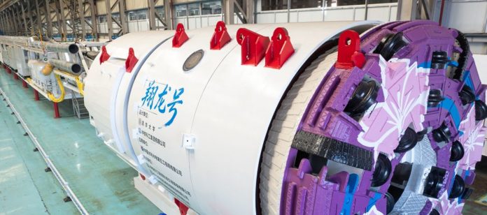 1.1 Foto: China presenta innovadora máquina para túneles/Cortesía