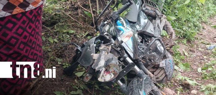 1.1 Foto: Dos motociclistas pierden la vida en Jinotega/TN8