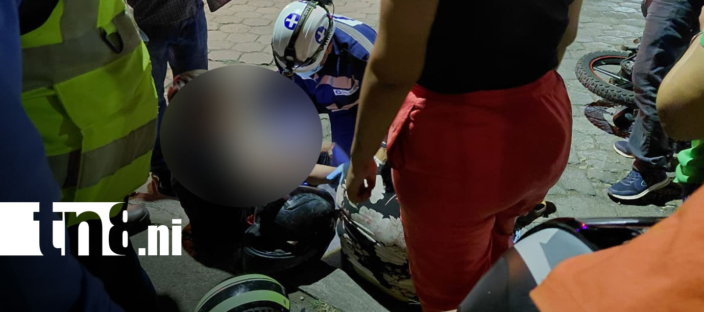 Foto: Dos colisiones en Managua dejan personas lesionadas/TN8