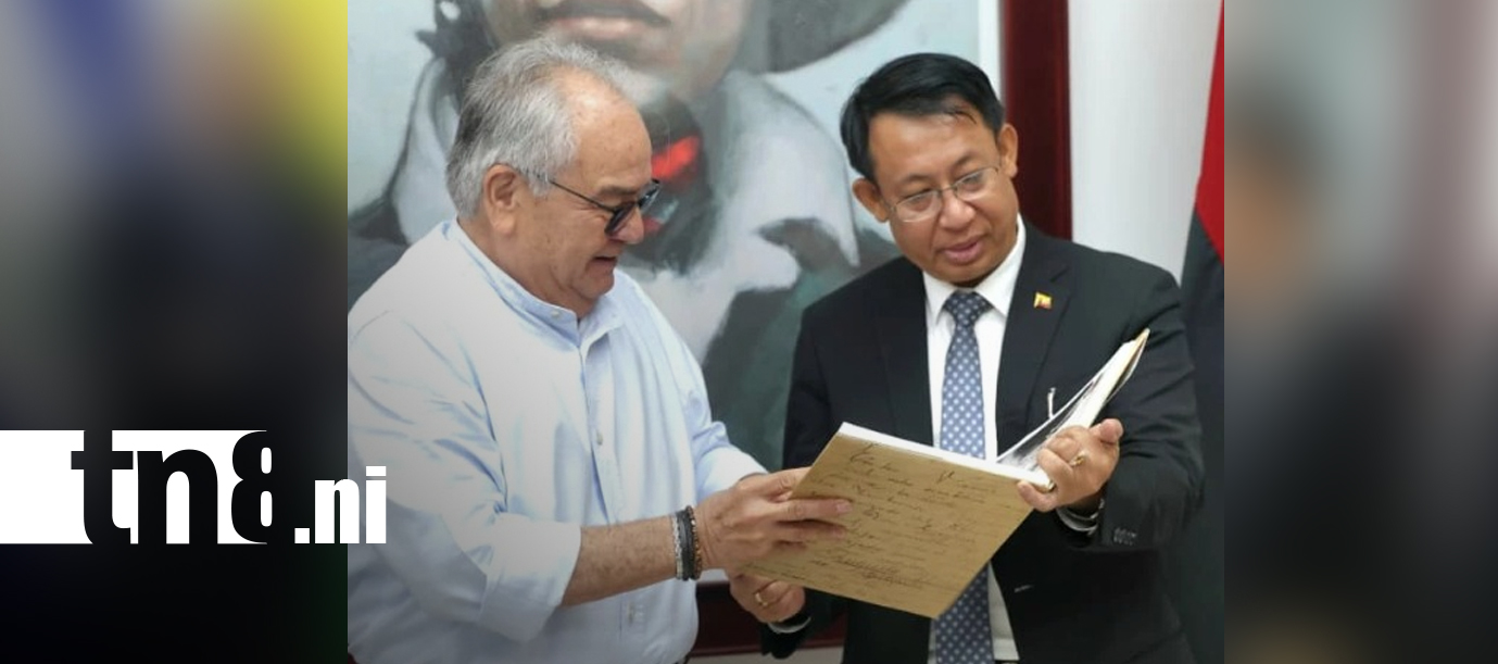 Foto: Myanmar y Nicaragua fortalecen sus relaciones/TN8