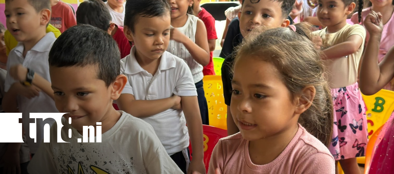 Foto: Alegría y diversión llenan de sonrisas el CDI Melania Morales en Managua / TN8