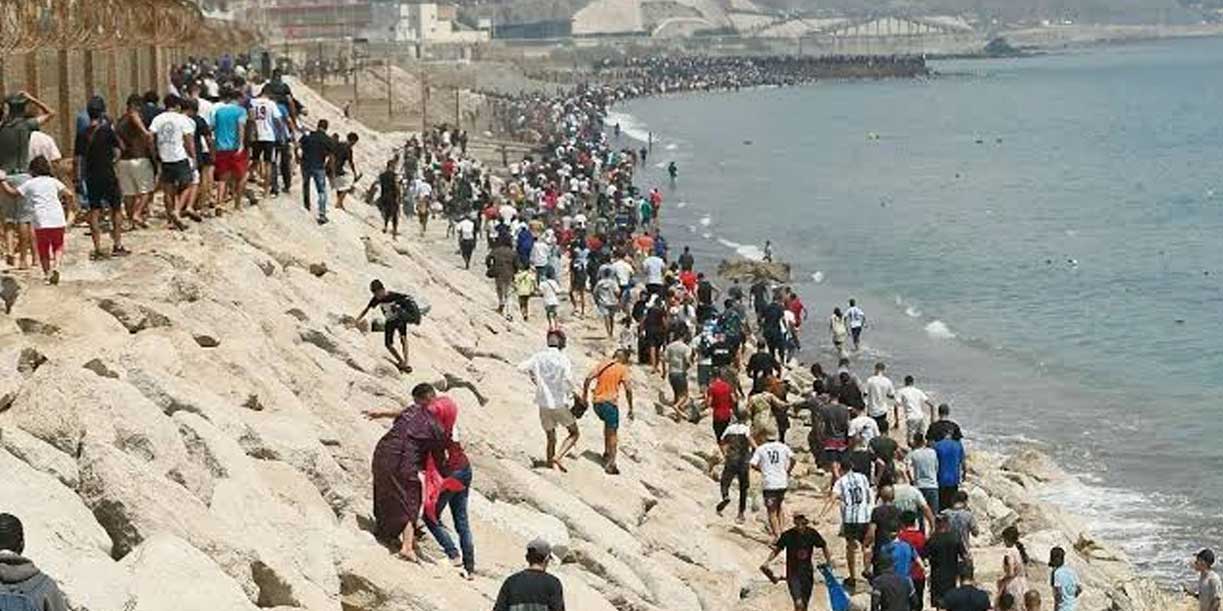 Foto: España blinda Ceuta con más de 2.000 efectivos ante una nueva oleada migratoria / Cortesía