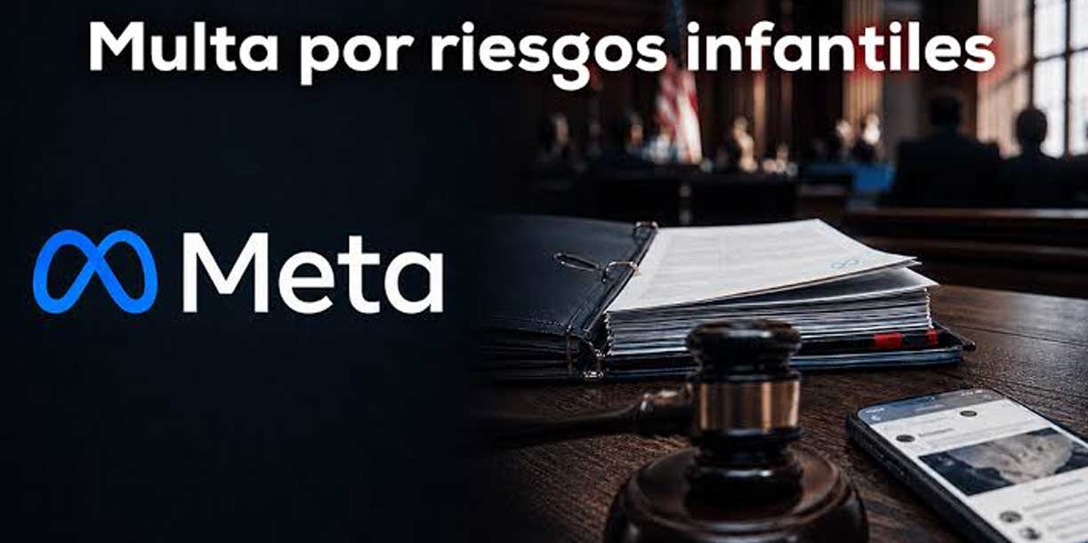 Foto: Meta deberá pagar $942 millones por daños relacionados con la salud mental de menores / Cortesía