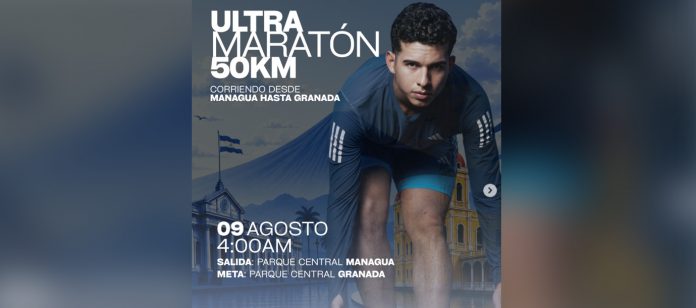 Foto: Fran Runner, se prepara para correr 50 kilómetros entre Managua y Granada/Cortesía
