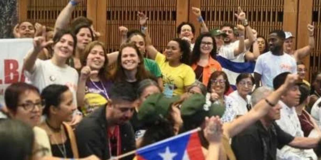 Foto: Culmina en La Habana la IV Asamblea Continental de ALBA Movimientos / Cortesía