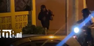 Foto: Intentan incendiar vivienda y huyen tras ser descubiertos/TN8