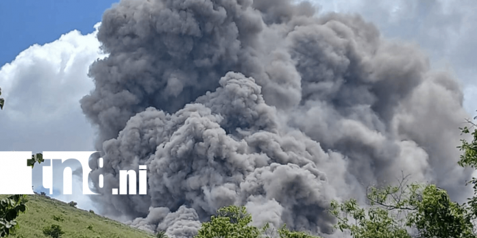 Foto: Volcán Telica continúa bajo monitoreo /TN8 Foto: Volcán Telica continúa bajo monitoreo /TN8