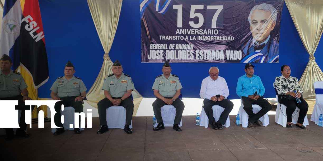 Foto: Nandaime mantiene vivo el legado del General José Dolores Estrada / TN8
