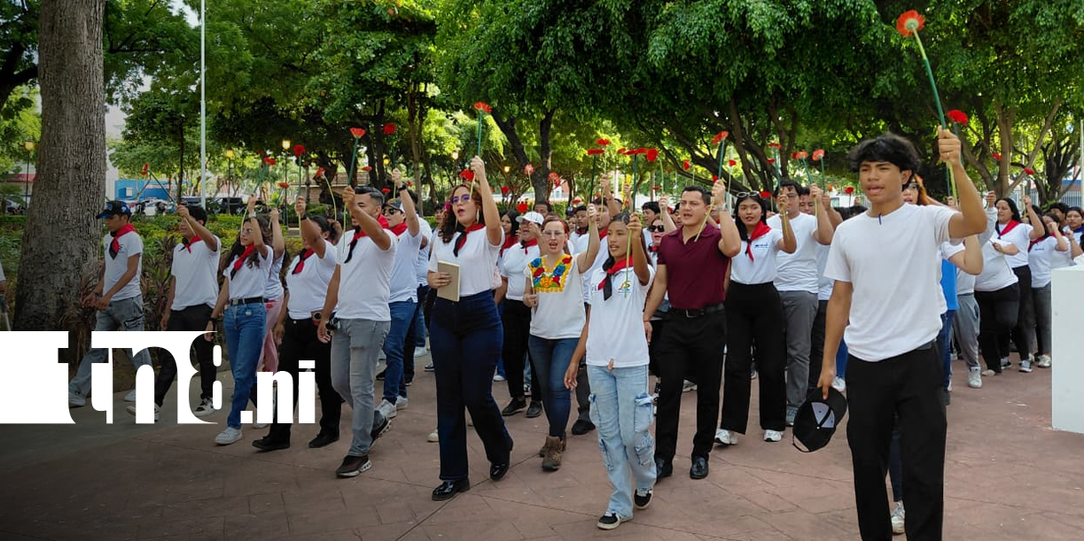 Foto: Juventud Sandinista rinde homenaje a Tomás Borge en el 96 aniversario de su natalicio/TN8