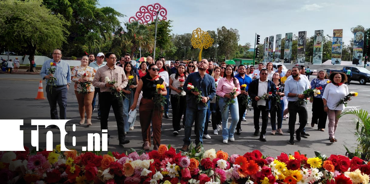 Foto: Fidel Castro es homenajeado en Nicaragua/TN8