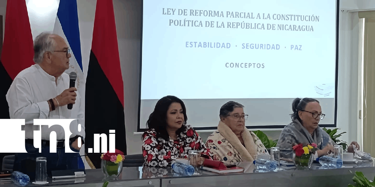 Foto: Reforma establece principios para la nueva etapa de Nicaragua /TN8