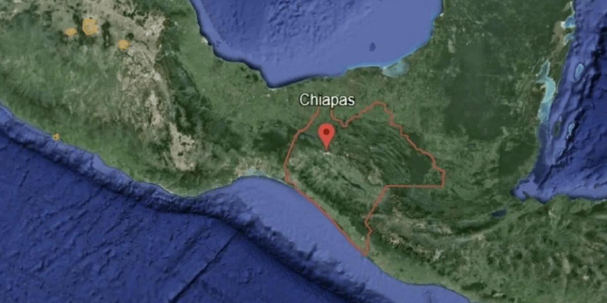 Foto: Chiapas registra sismo de magnitud 5,8 /Cortesía