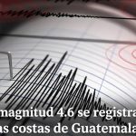 Sismo de magnitud 4.6 sacude el Pacífico frente a las costas de Guatemala Foto: Sismo de magnitud 4.6 sacude el Pacífico frente a las costas de Guatemala/Cortesía