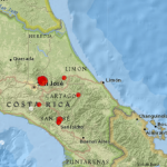 Más de 60 réplicas sacuden Costa Rica tras fuerte sismo de 5,0 Foto: Sismo de 5,0 desata más de 60 réplicas en Costa Rica /Cortesía