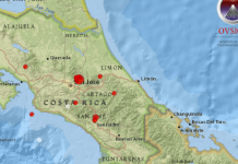 Más de 60 réplicas sacuden Costa Rica tras fuerte sismo de 5,0 Foto: Sismo de 5,0 desata más de 60 réplicas en Costa Rica /Cortesía