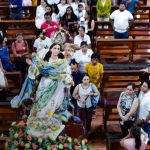 Fieles de Masaya celebran la tradicional subida de la Virgen de la Asunción Foto: Fieles de Masaya celebran la tradicional subida de la Virgen de la Asunción/TN8