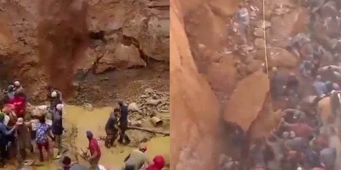 Foto: Derrumbe en mina de oro deja más de 100 muertos en África /Cortesía Foto: Derrumbe en mina de oro deja más de 100 muertos en África /Cortesía