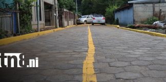 Foto: Adoquinado mejora calles del barrio Gilberto Romero en Siuna/TN8