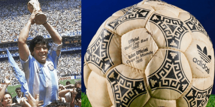 Foto: Venden por $3.35 millones la pelota de Maradona /CortesíaFoto: Venden por $3.35 millones la pelota de Maradona /Cortesía Foto: Venden por $3.35 millones la pelota de Maradona /Cortesía